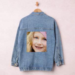 FOTO AANGEPASTE JEAN DENIM JAS DENIM JACKET