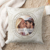 Foto Aangepaste katoencadeaus voor Jubileum voor v Kussen (Deken)