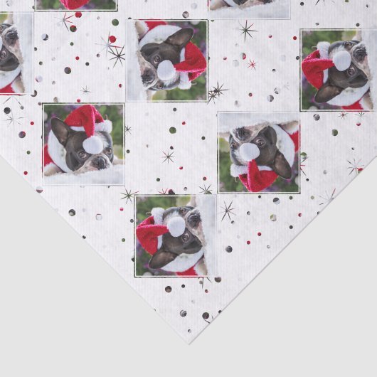 Foto aangepaste kleur-matching sneeuw & sterren |  tissuepapier (Detail)