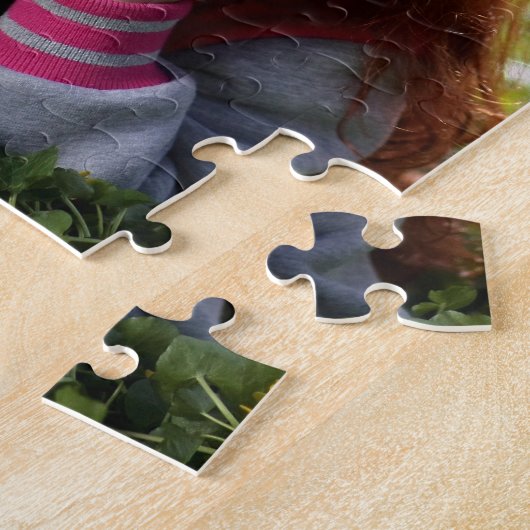 Foto aangepaste legpuzzel (Zijkant)