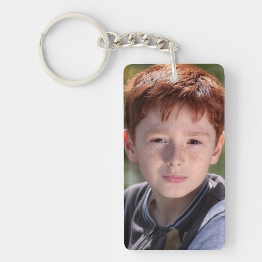 FOTO AANGEPASTE SLEUTELRING SLEUTELHANGER (Voorkant)