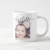 Foto Aangepaste Typografie Grote Koffiekop (Rechts)