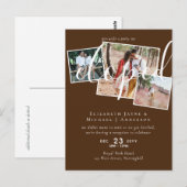 FOTO Aankondiging Feest na de Stille Trouw Briefkaart (Voorkant / Achterkant)