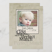 foto-aankondiging goedkeuring aankondiging (Voorkant / Achterkant)