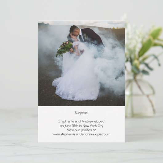 Foto Aankondiging van persoonlijke weddenschappen (Staand voorkant)