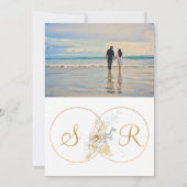 Foto Aankondiging van Verloving Partij Uitnodiging (Achterkant)