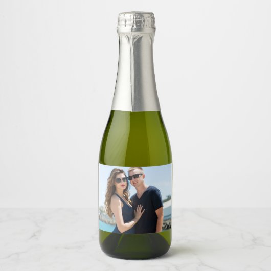FOTO AANPASBAAR WIJNETIKET SPARKLING WIJNETIKET (Voorkant)