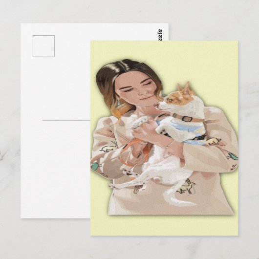 Foto aanpassen briefkaart (Voorkant / Achterkant)