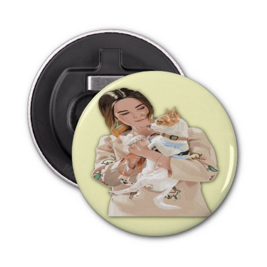 Foto aanpassen button flesopener (Voorkant)