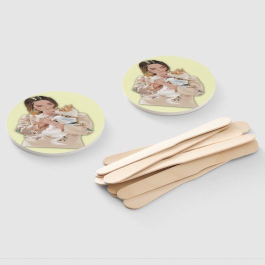 Foto aanpassen handwaaier (Niet-gemonteerd)