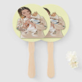 Foto aanpassen handwaaier (Voorkant en achterkant)