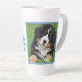 Foto aanpassen "Je bent geweldig" Latte Mok (Rechterhoek)