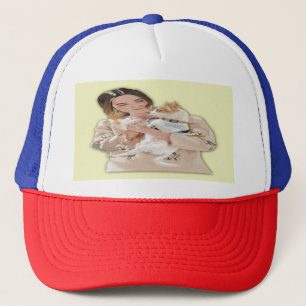 Foto aanpassen trucker pet