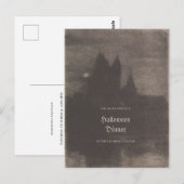  Foto Aanvraag voor Aangepaste Halloween-partij Briefkaart (Voorkant / Achterkant)