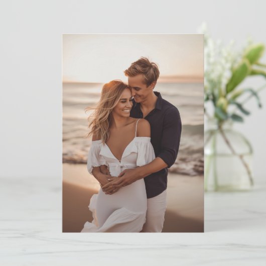 Foto achtergrond repetitie diner Vellum Kaart (Staand voorkant)