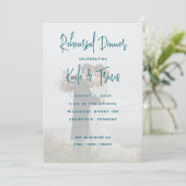 Foto Achtergrond Uitnodiging voor bruiloft voor br (Staand voorkant)