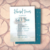 Foto Achtergrond Uitnodiging voor bruiloft voor br