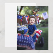 Foto Achtergrond Verjaardagsfeest Vellum Kaart (Voorkant / Achterkant)