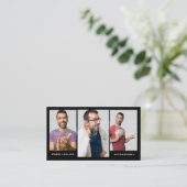 Foto Actors Headshot Model 3 Visitekaartje (Staand voorkant)