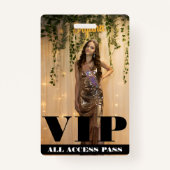 Foto Afbeelding Aangepast nummer op zaterdag 16 VI Badge (Achterkant)