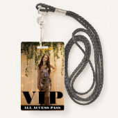 Foto Afbeelding Aangepast nummer op zaterdag 16 VI Badge (Achterkant met draagriem)