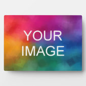 Foto Afbeelding Afbeelding Logo Sjabloon Horizonta Fotoplaat (voorkant)