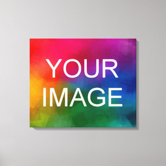 Foto Afbeelding Afbeelding Logo Sjabloon HQ Budget Canvas Afdruk (Voorkant)