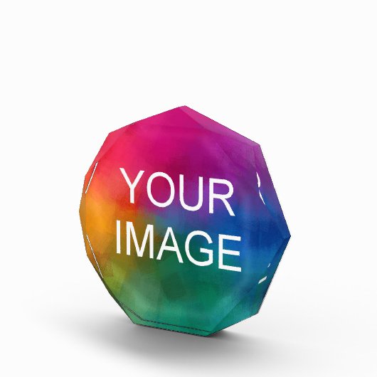 Foto Afbeelding Afbeelding Logo Sjabloon Octagonal (Rechts)