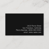 Foto / afbeelding / afbeelding professional toevoe visitekaartje (Achterkant)