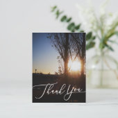 foto afbeelding kaart, bedankt kaart (Staand voorkant)