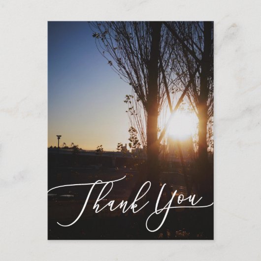 foto afbeelding kaart, bedankt kaart (Voorkant)