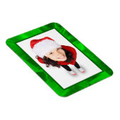 Foto afbeelding Lijst Green Metallic Crumpled Fabr Magneet (Rechterzijde)