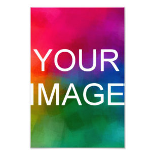 Foto Afbeelding Logo Sjabloon Hoge kwaliteit Custo Afdruk