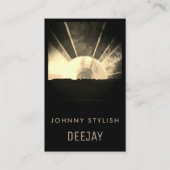 Foto afbeelding omhulsel vinyl kunst visitekaartje (Voorkant)