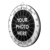 Foto & Afbeelding Uploaden en Tekst Toevoegen – Aa Dartbord (Voorkant Rechts)
