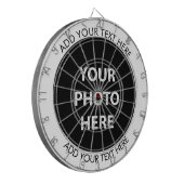 Foto & Afbeelding Uploaden en Tekst Toevoegen – Aa Dartbord (Voorkant Links)