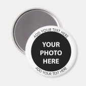Foto & Afbeelding Uploaden en Tekst Toevoegen – Aa Magneet (Voorkant / Achterkant)