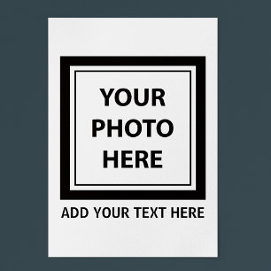 Foto & Afbeelding Uploaden en Tekst Toevoegen – Aa Perfect Poster