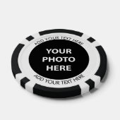 Foto & Afbeelding Uploaden en Tekst Toevoegen – Aa Poker Chips (Enkel)