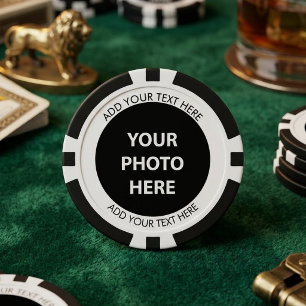 Foto & Afbeelding Uploaden en Tekst Toevoegen – Aa Poker Chips