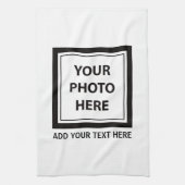 Foto & Afbeelding Uploaden en Tekst Toevoegen – Aa Theedoek (Verticaal)