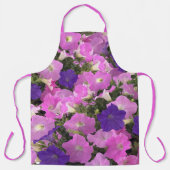 Foto Afbeelding van Morning Glory Pink & Purple Fl Schort (Voorkant)