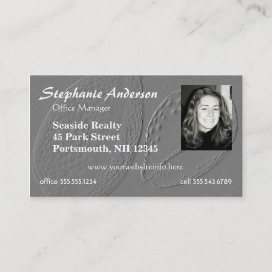 Foto Afbeelding Visitekaartje (Voorkant)