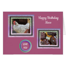 Foto Afbeeldingen voor Niece Birthday Kaart