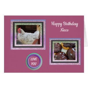 Foto Afbeeldingen voor Niece Birthday Kaart