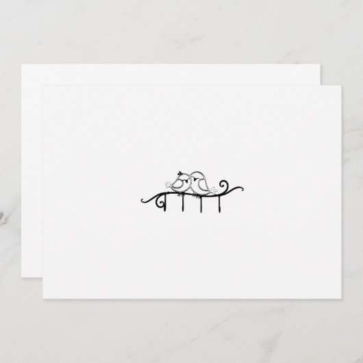 Foto afdrukken aankondiging (Voorkant / Achterkant)