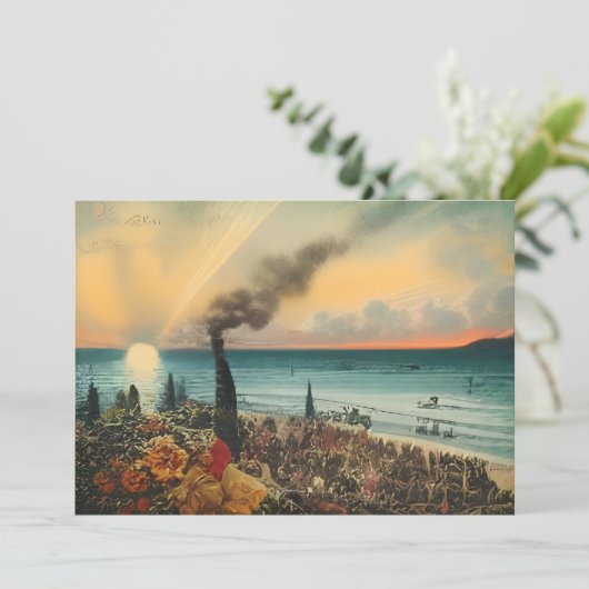 Foto afdrukken aankondiging (Staand voorkant)