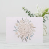 Foto afdrukken aankondiging (Staand voorkant)