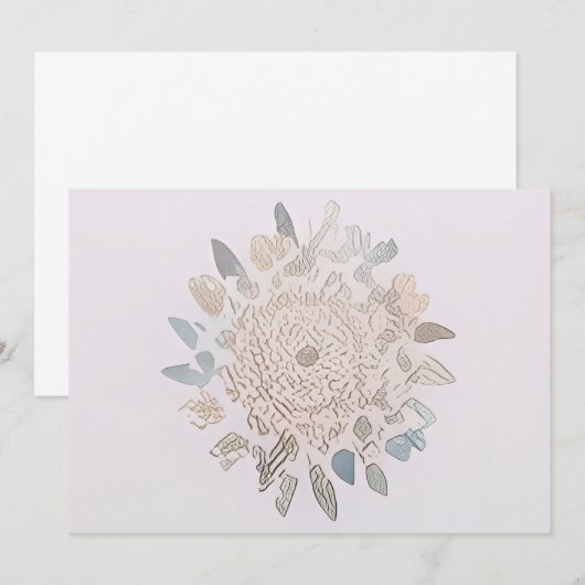 Foto afdrukken aankondiging (Voorkant / Achterkant)