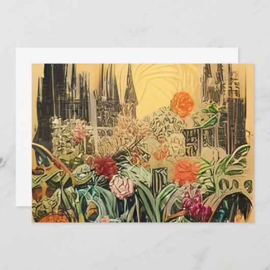 Foto afdrukken aankondiging (Voorkant / Achterkant)